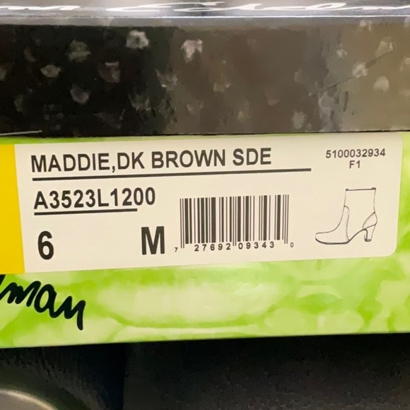 Sam Edelman Dark Brown Maddie Suede Ankle Boots / Booties - Picture 8 of 11